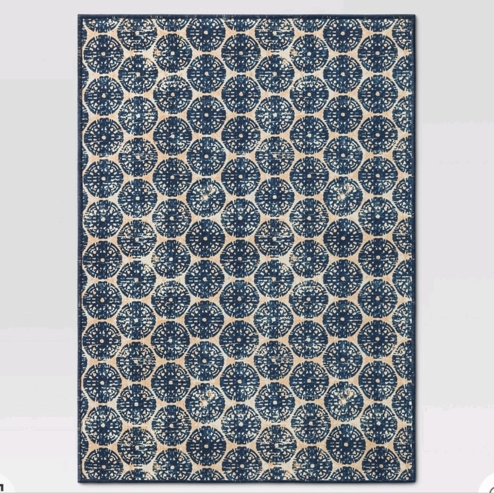 Threshold Cotton Medallion Print Placemat set of 6 NWT